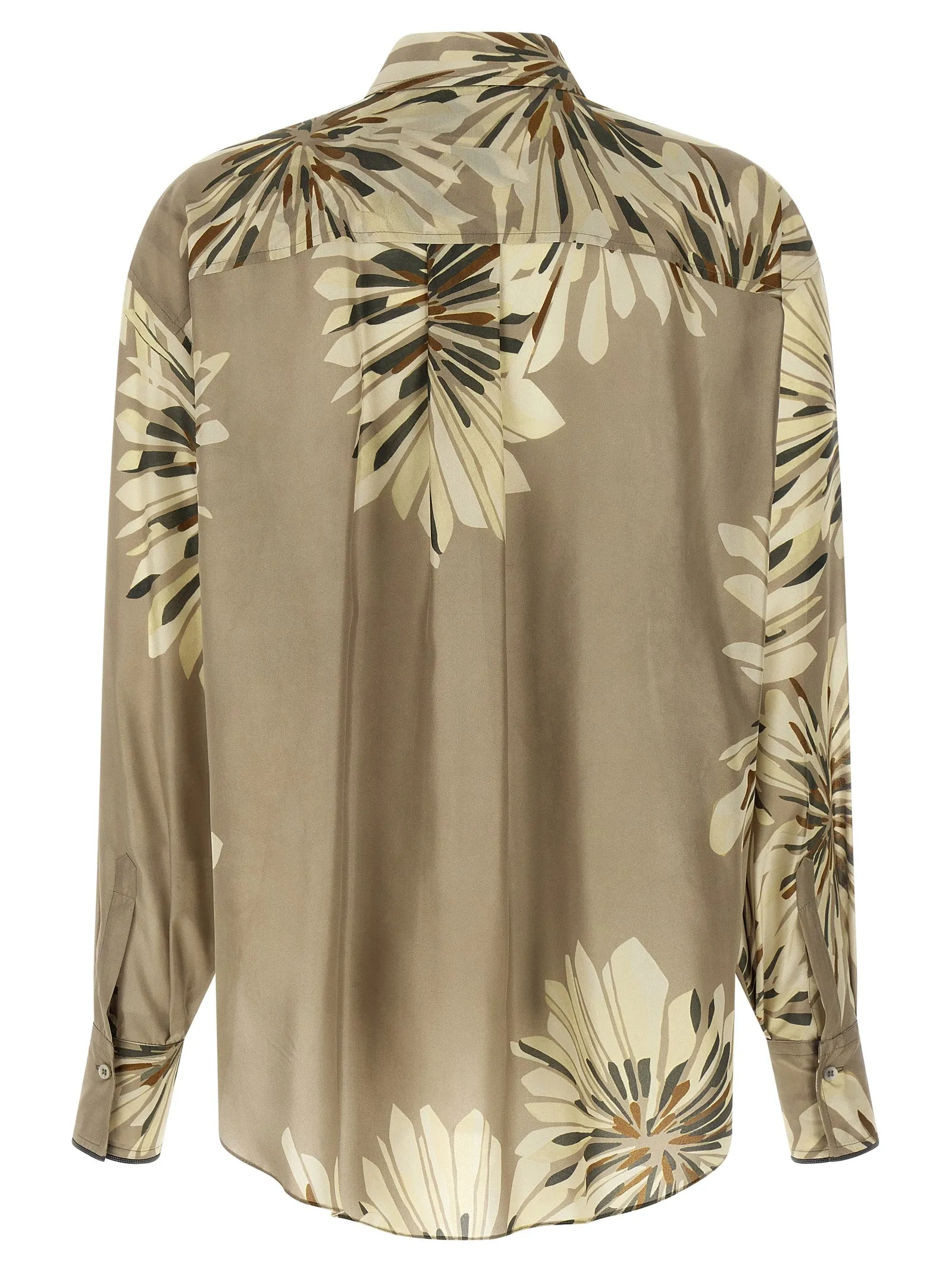 Floral Patterned Shirt Shirt And Blouse Green sold by Wanan Luxury product image thumbnail 2