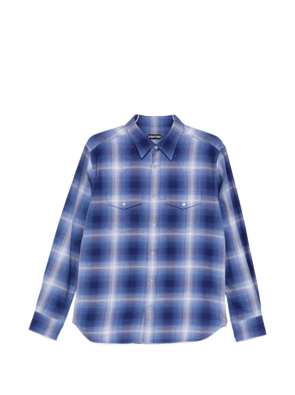 Cotton Checked Shirt sold by Wanan Luxury