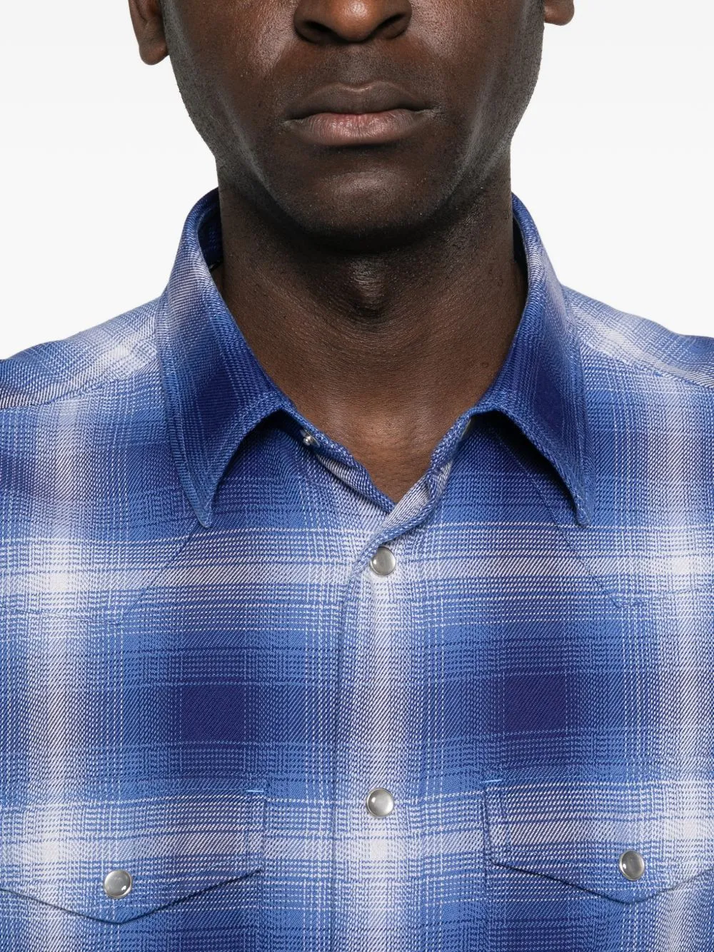 Cotton Checked Shirt sold by Wanan Luxury product image thumbnail 3