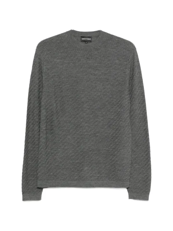 Wool Crewneck Sweater sold by Wanan Luxury