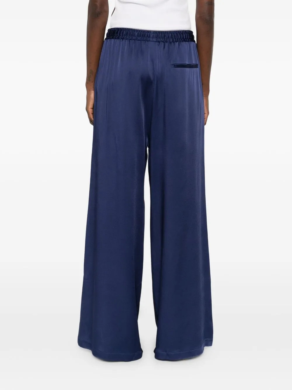 Satin Wide-Leg Trousers sold by Wanan Luxury product image thumbnail 2