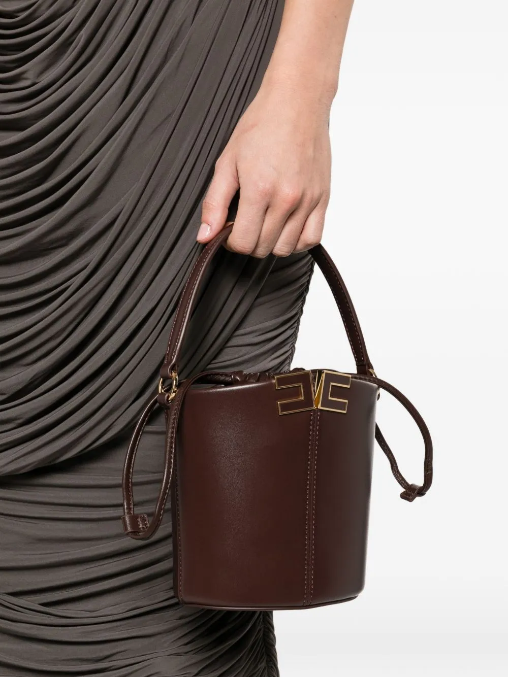 Drawstring Bucket Bag sold by Wanan Luxury product image thumbnail 2