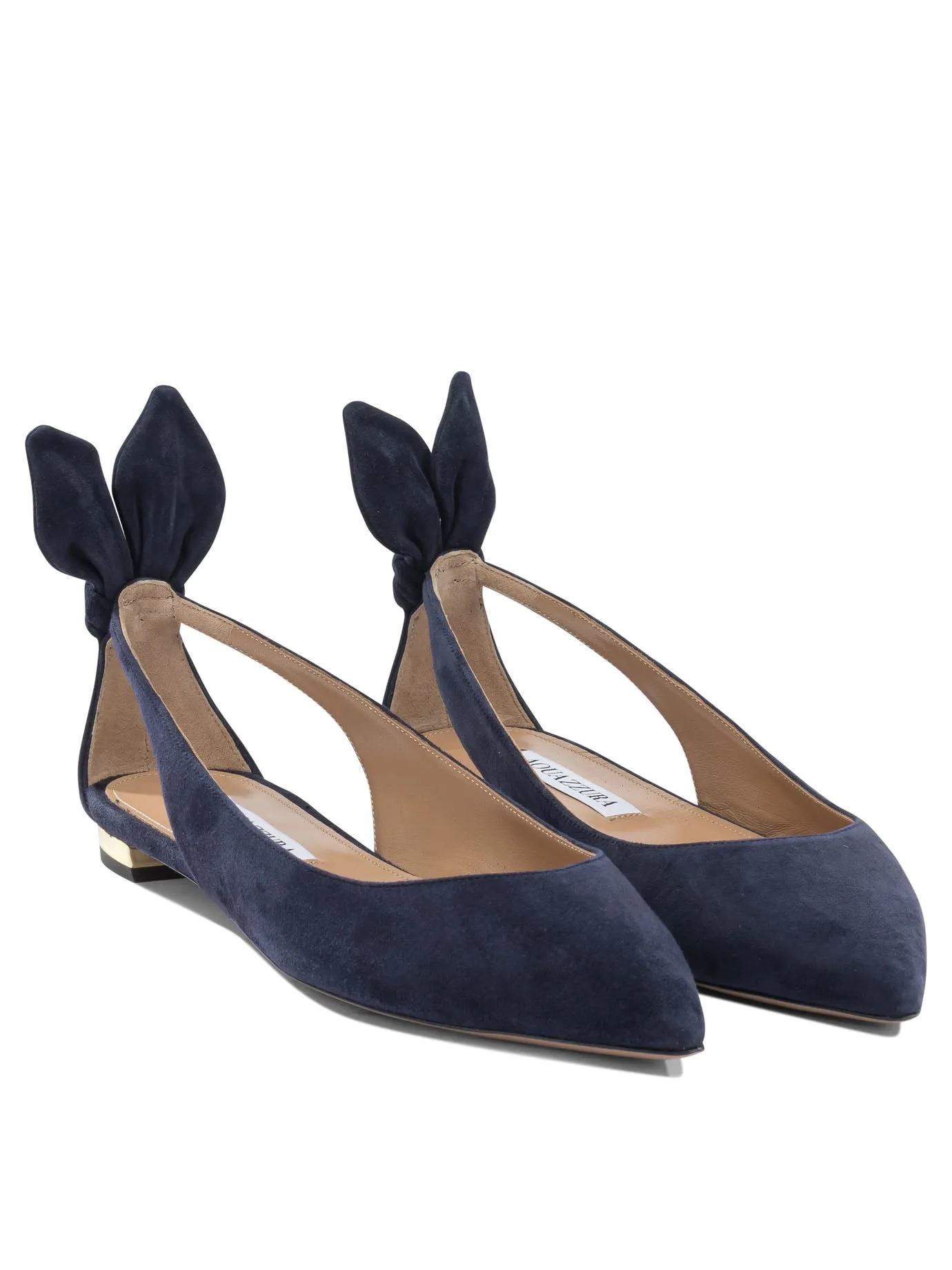 Bow Tie Ballet Ballerinas Blue sold by Wanan Luxury product image thumbnail 2