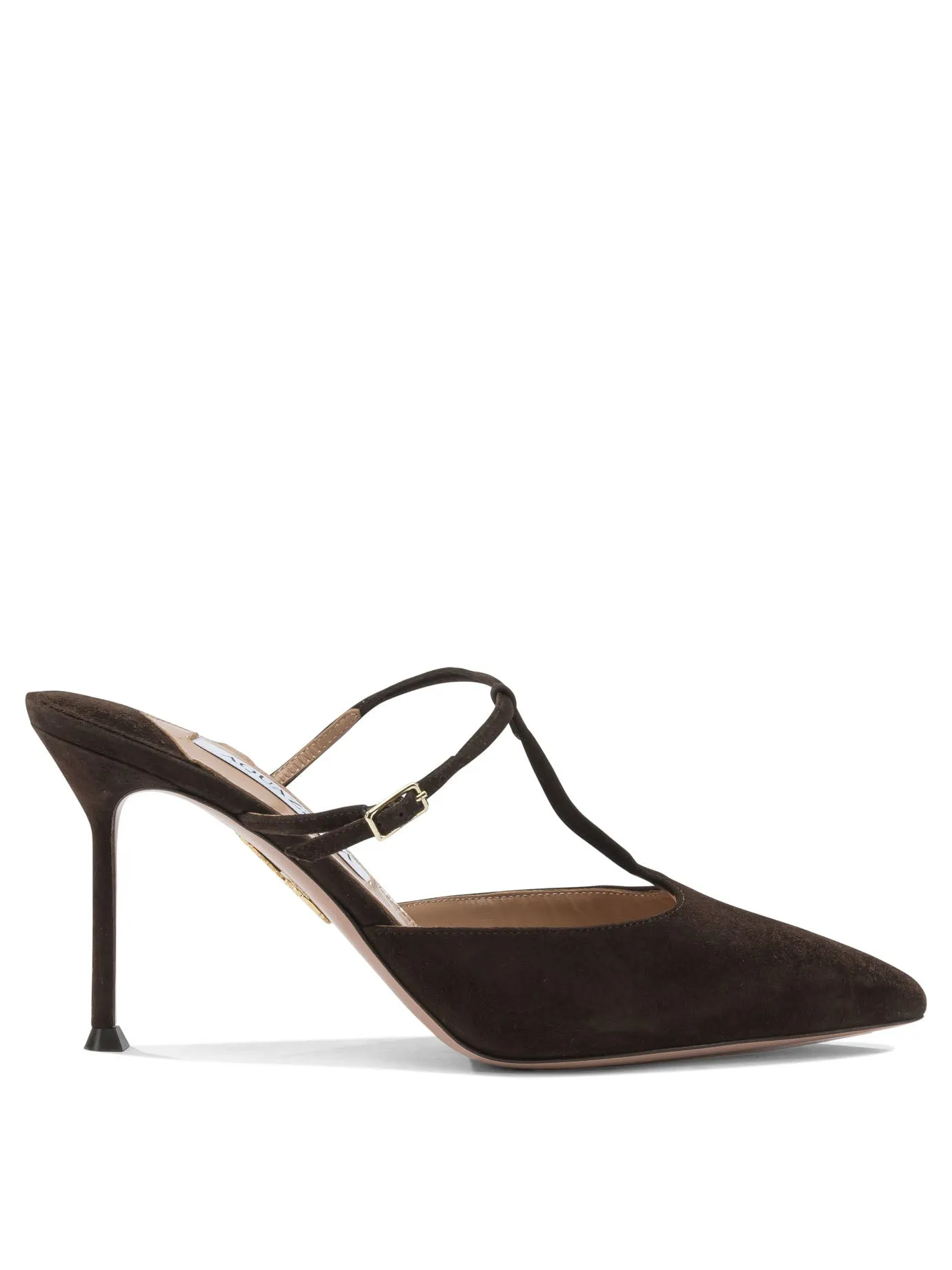 Sorbonne 85 Mm Heeled Shoes Brown sold by Wanan Luxury
