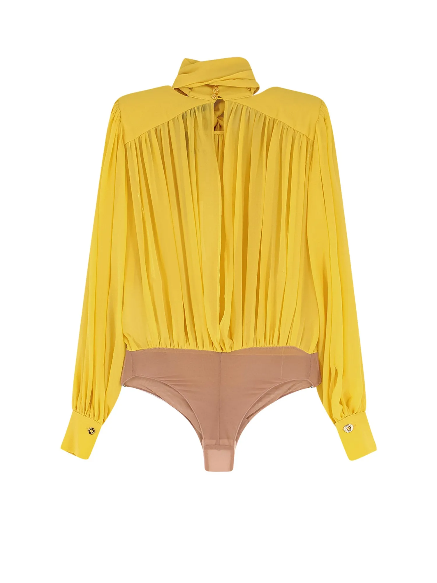 Silk Shirt With Body Detail sold by Wanan Luxury product image thumbnail 2