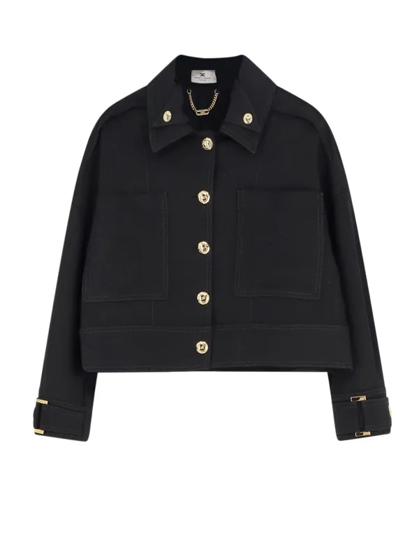 Cropped Viscose Jacket sold by Wanan Luxury