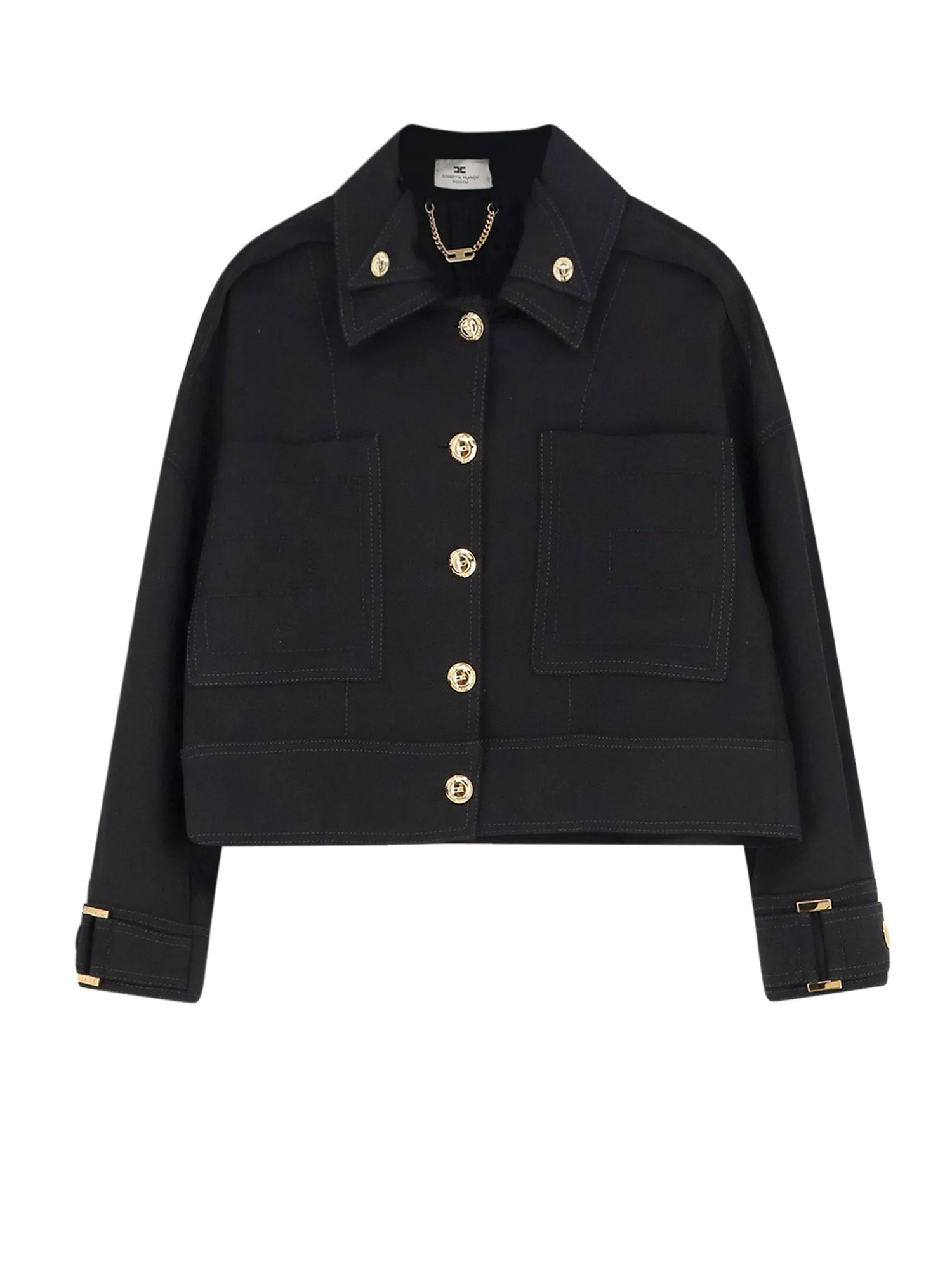 Cropped Viscose Jacket sold by Wanan Luxury