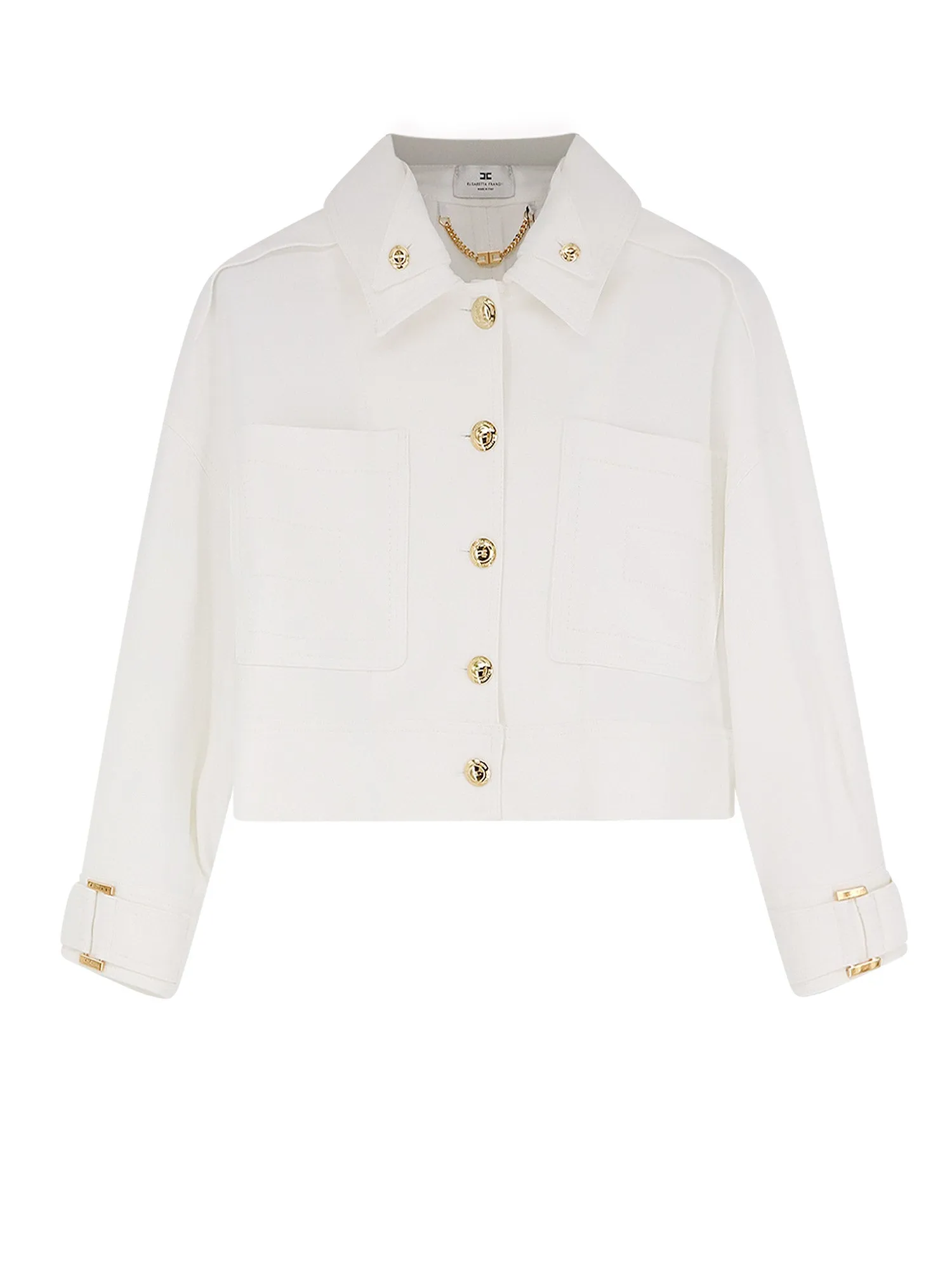 Cropped Viscose Jacket sold by Wanan Luxury