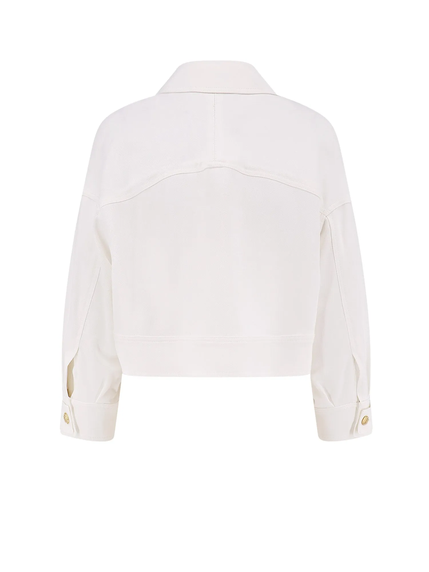 Cropped Viscose Jacket sold by Wanan Luxury product image thumbnail 5