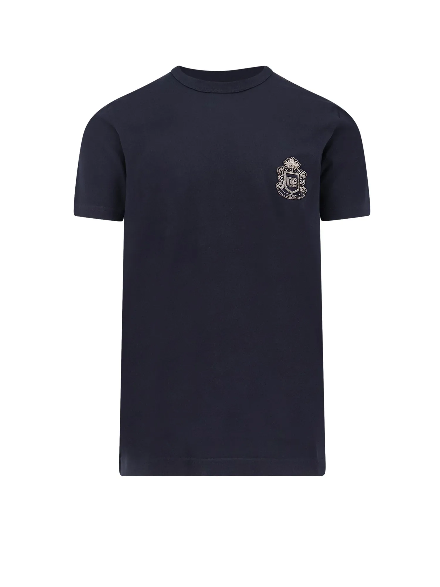 Cotton T-Shirt With Logo Patch On The Front sold by Wanan Luxury