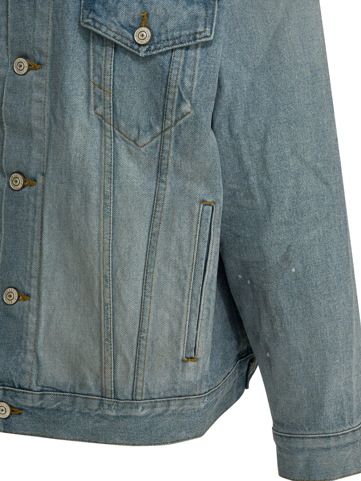Denim Jacket Jackets And Coats Light Blue sold by Wanan Luxury product image thumbnail 4