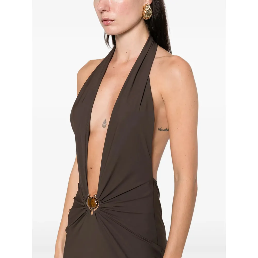 Dresses Brown sold by Wanan Luxury product image thumbnail 3