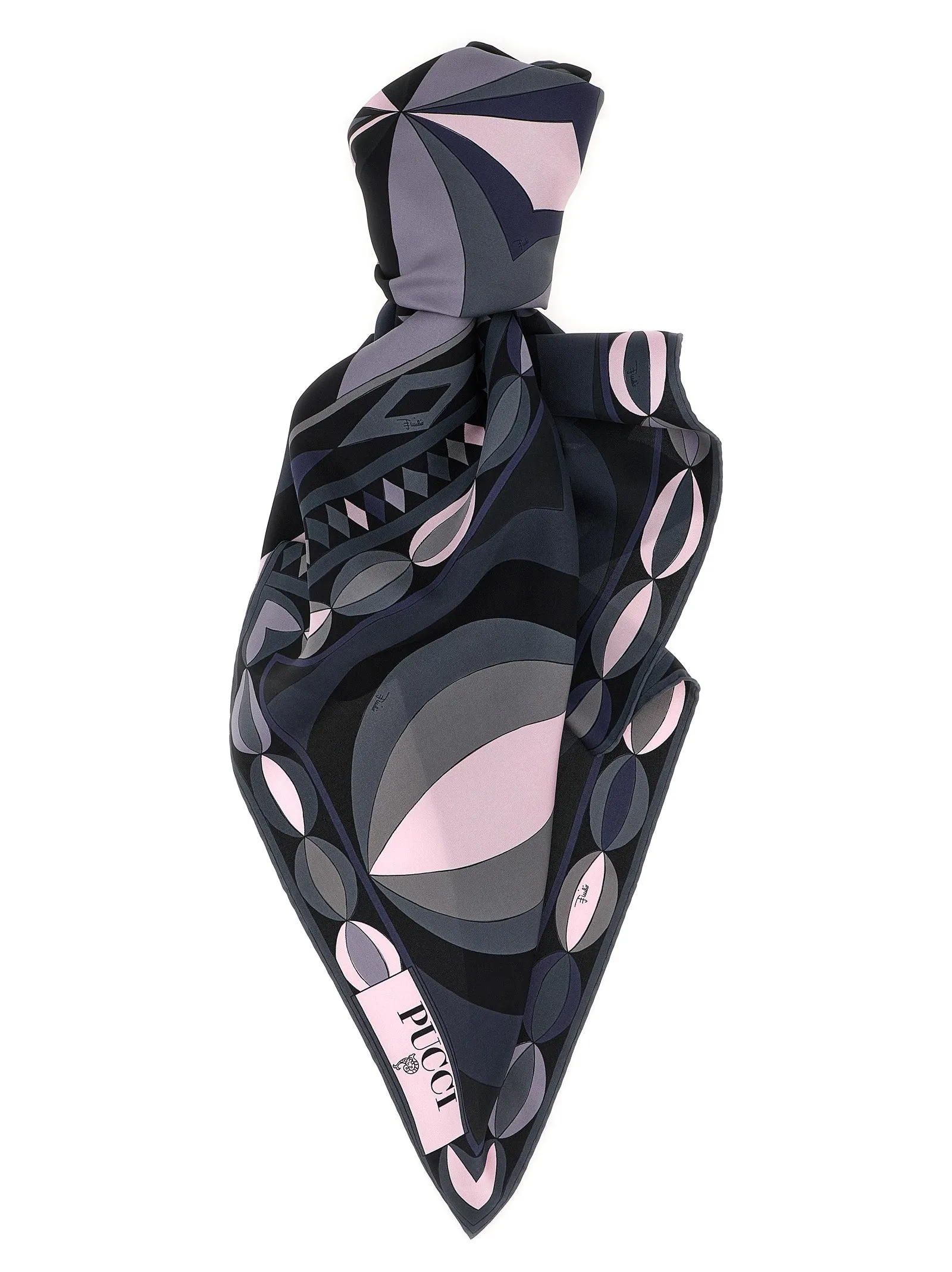 Patterned Scarf Scarves And Foulards Multicolor sold by Wanan Luxury