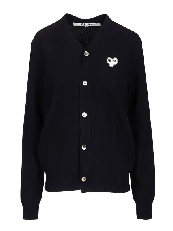 Wool Cardigan Knitwear Blue made by Wanan Luxury
