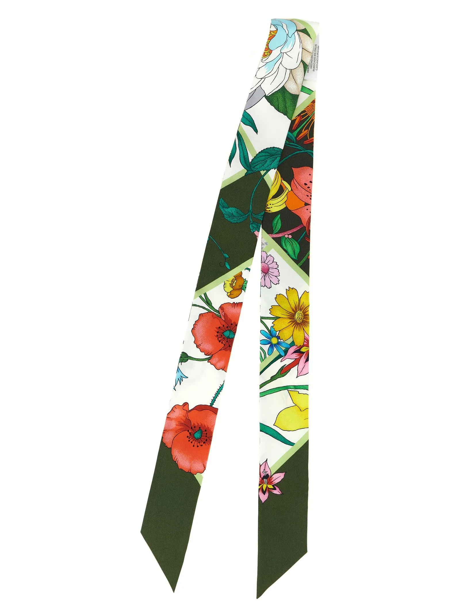 Gucci Flora Scarves And Foulards Green sold by Wanan Luxury product image thumbnail 2