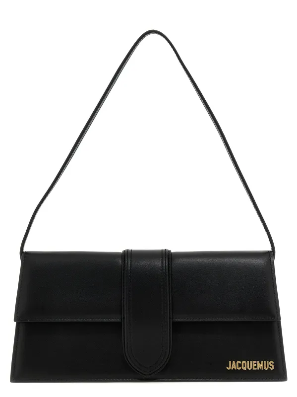 Le Bambino Long Shoulder Bags Black made by Jacquemus