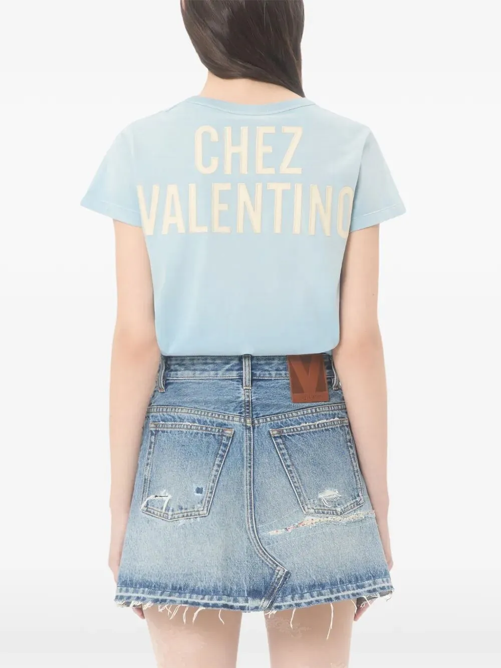 Printed Cotton T-Shirt sold by Wanan Luxury product image thumbnail 5