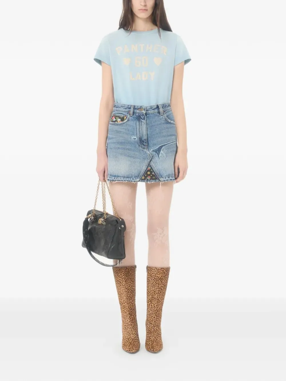 Printed Cotton T-Shirt sold by Wanan Luxury product image thumbnail 3