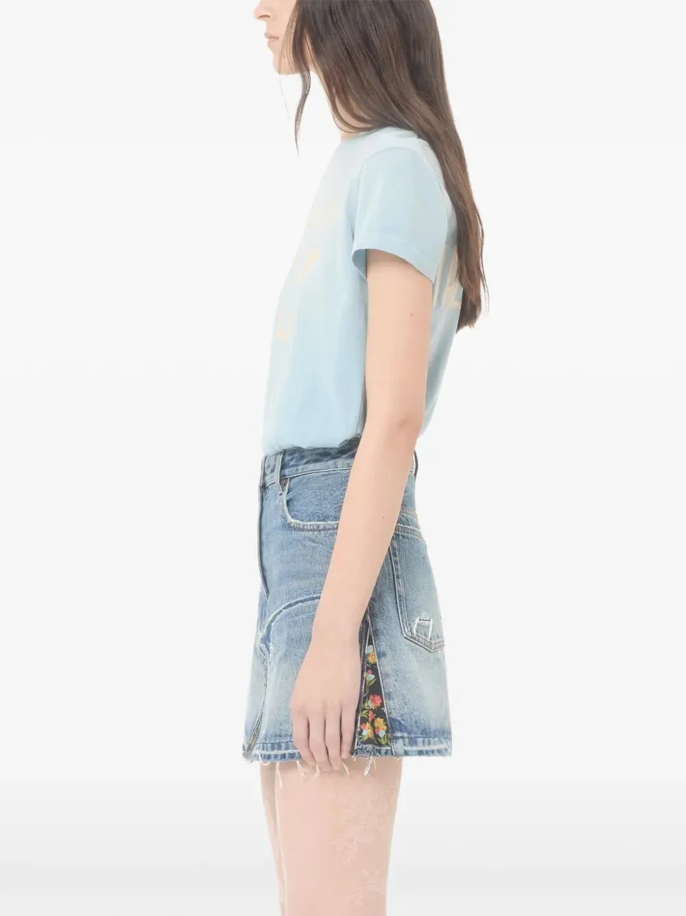 Printed Cotton T-Shirt sold by Wanan Luxury product image thumbnail 4