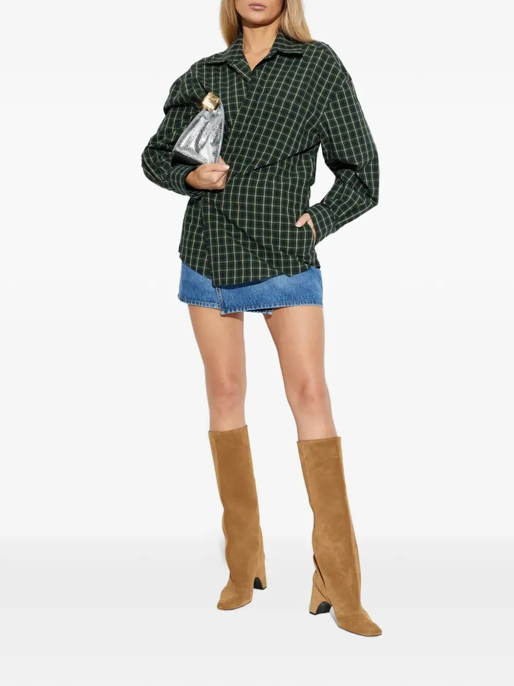 Mini Wrap Dress sold by Wanan Luxury product image thumbnail 5