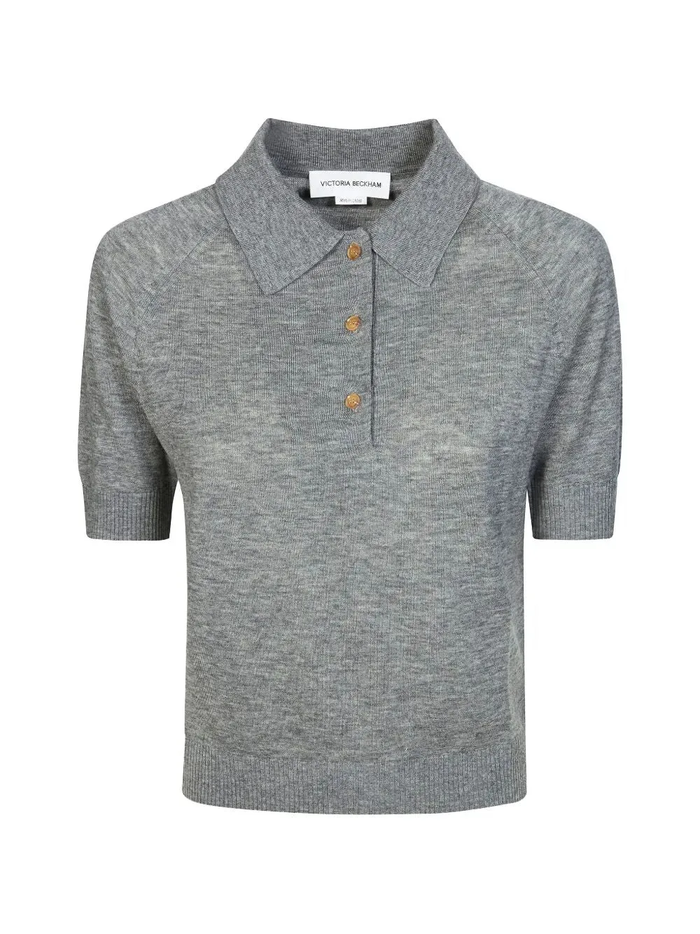Lightweight Fine Guage Knitted Polo Top sold by Wanan Luxury