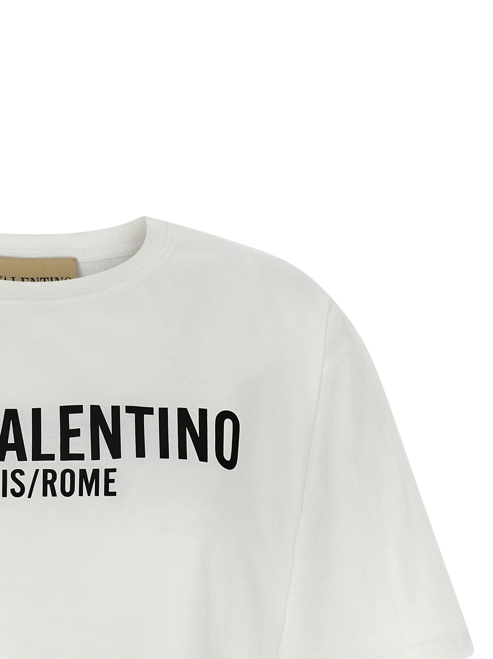 Chez Valentino T-Shirt White sold by Wanan Luxury product image thumbnail 3