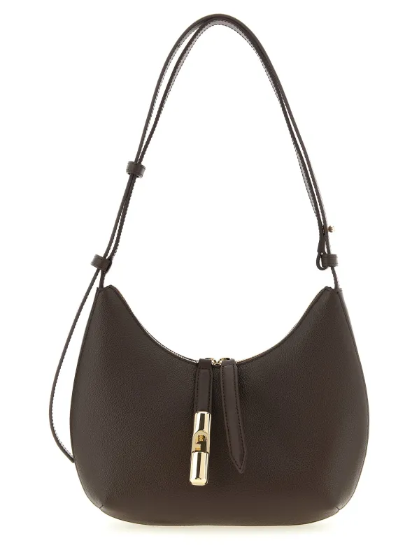 Furla Goccia Shoulder Bags Brown sold by Wanan Luxury
