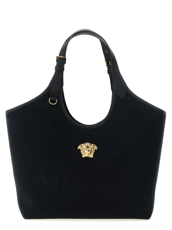 La Medusa Tote Bag Black sold by Wanan Luxury