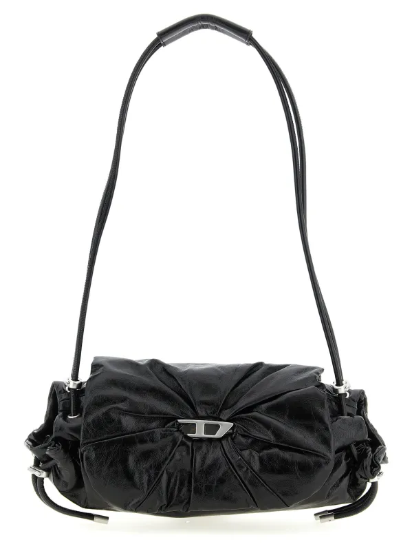 Scrunch-D Shoulder S Shoulder Bags Black sold by Wanan Luxury