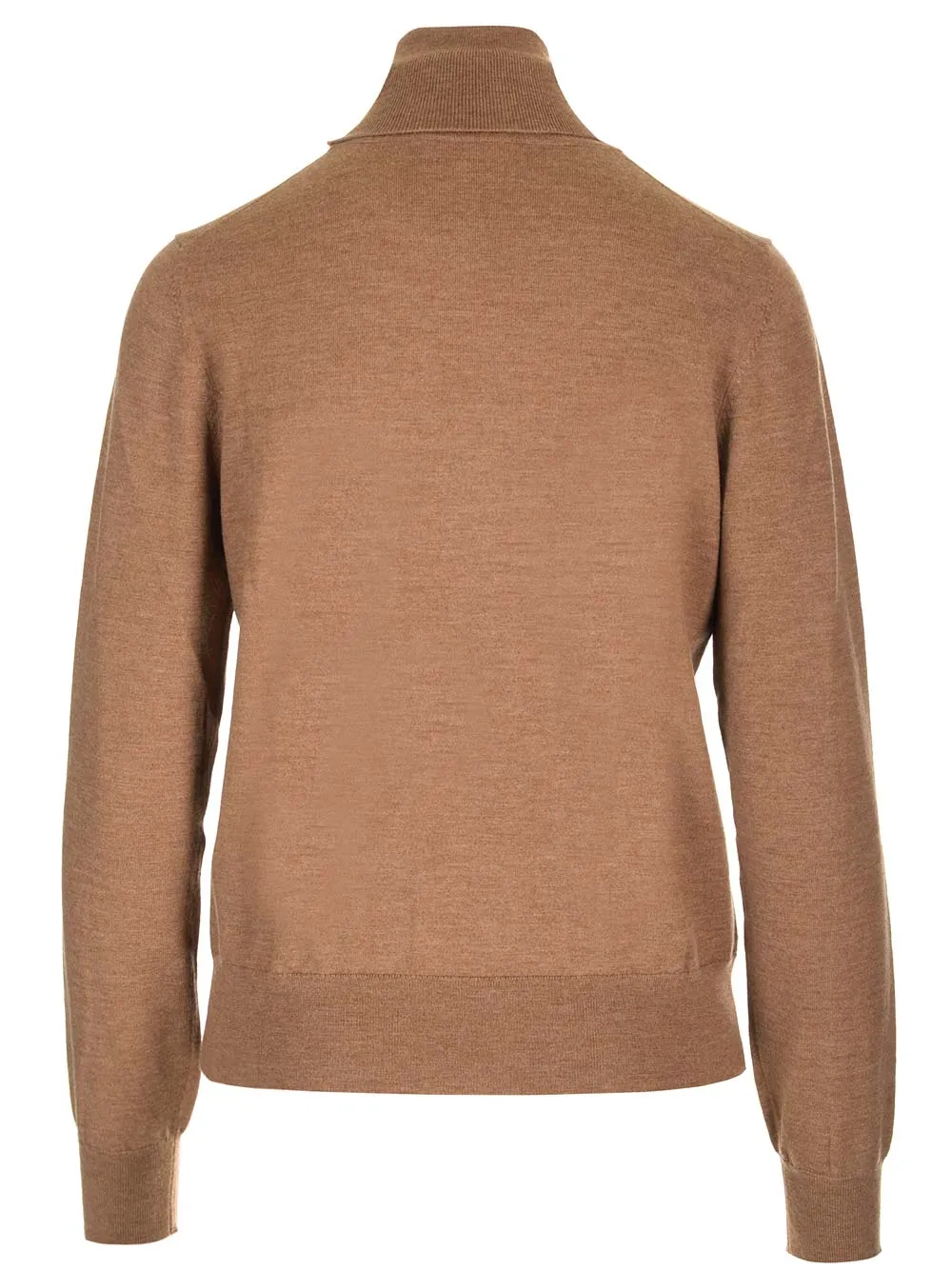 Wool And Cashmere Turtleneck Knitwear Brown sold by Wanan Luxury product image thumbnail 2