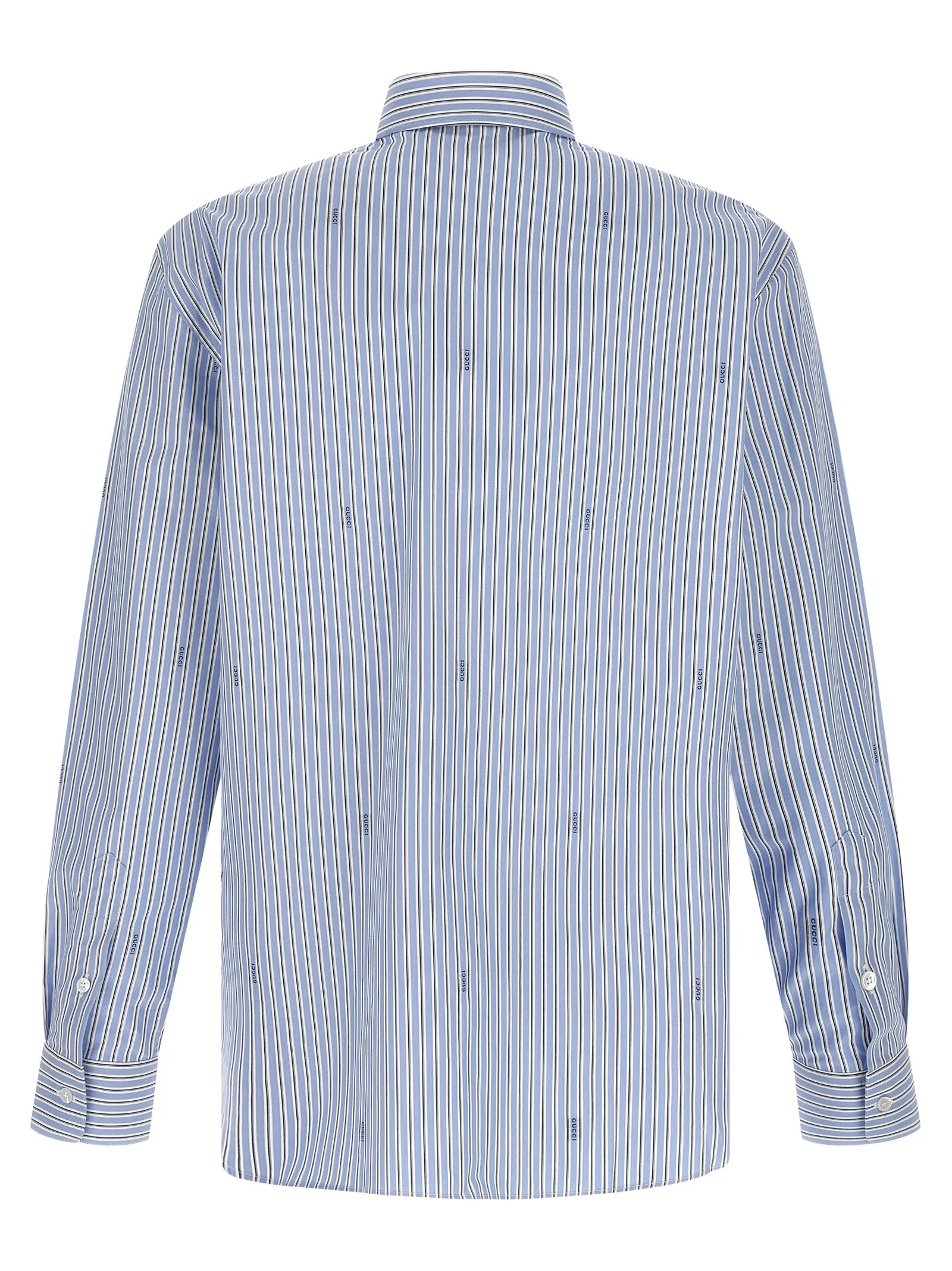 Gucci Fil Coupé Shirt Shirt And Blouse Light Blue sold by Wanan Luxury product image thumbnail 2