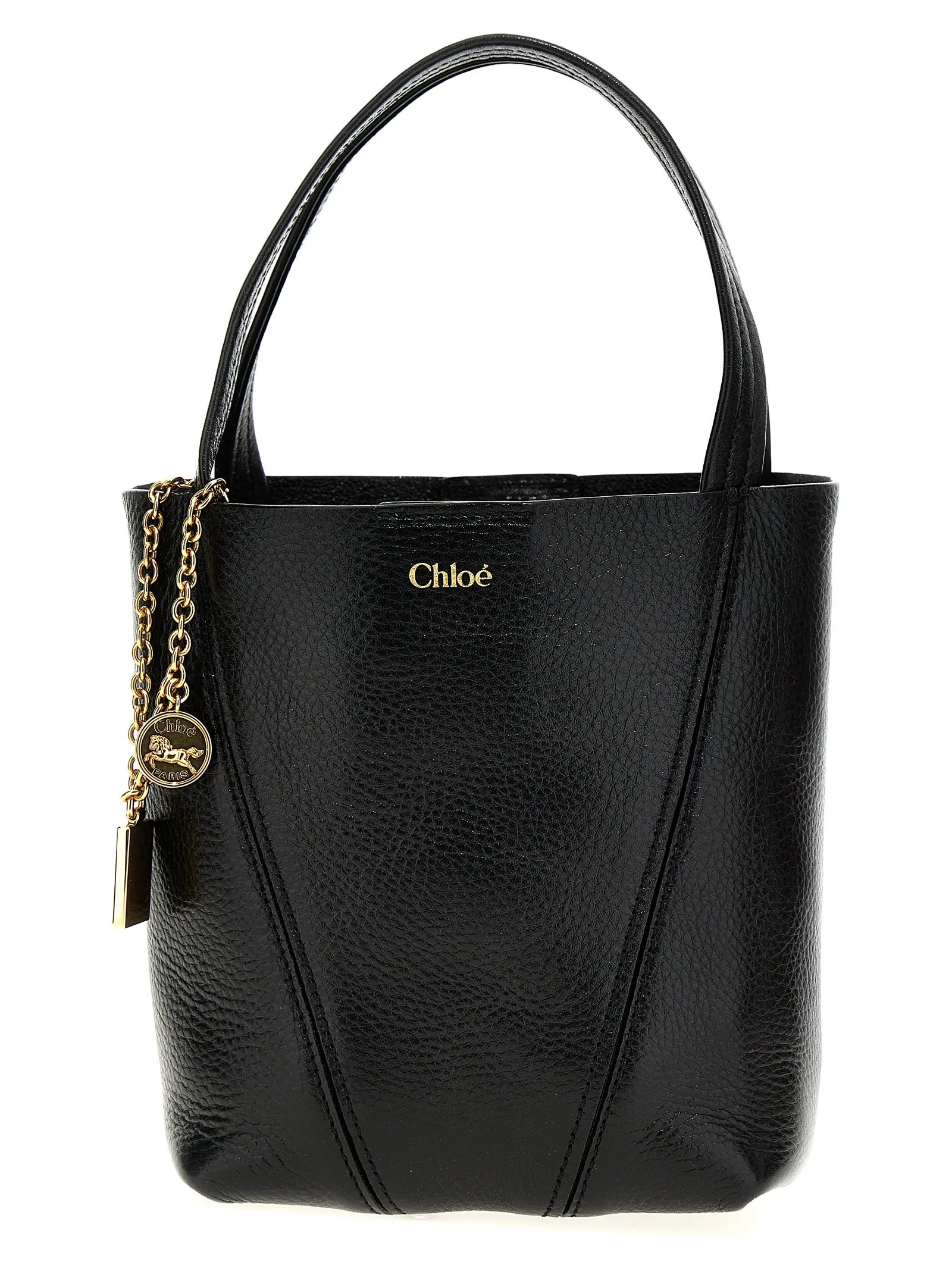 Chloé Spin Hand Bags Black sold by Wanan Luxury