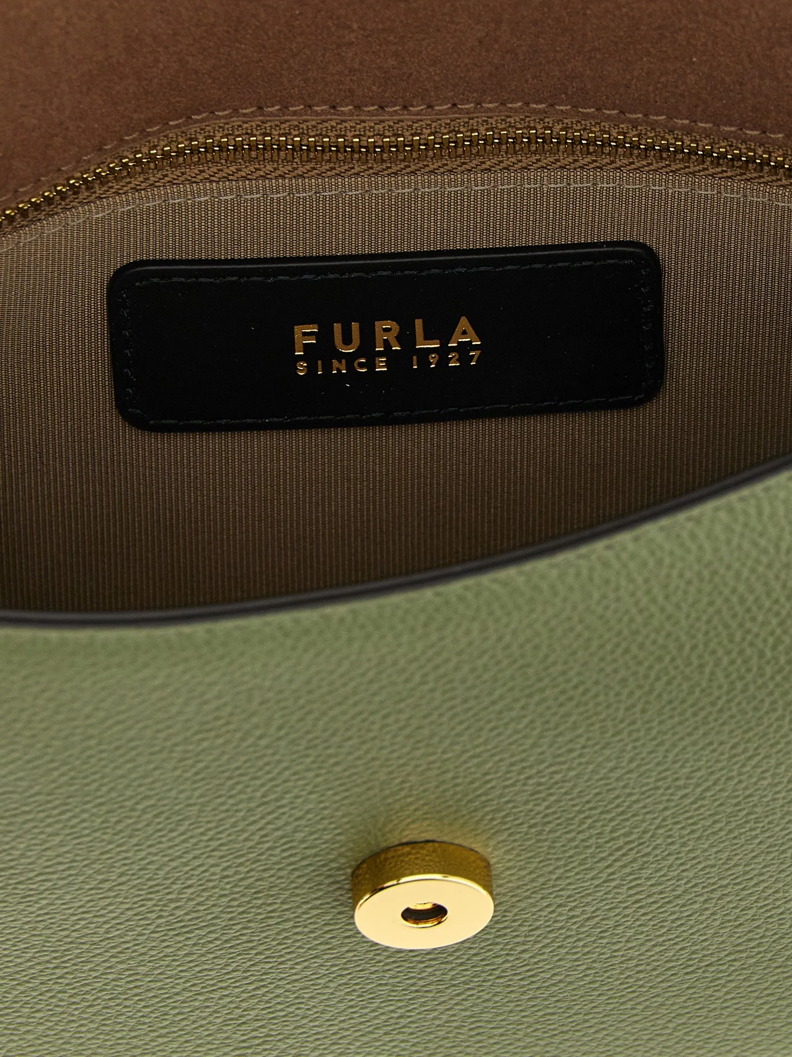 Furla Moonlight Crossbody Bags Green sold by Wanan Luxury product image thumbnail 4