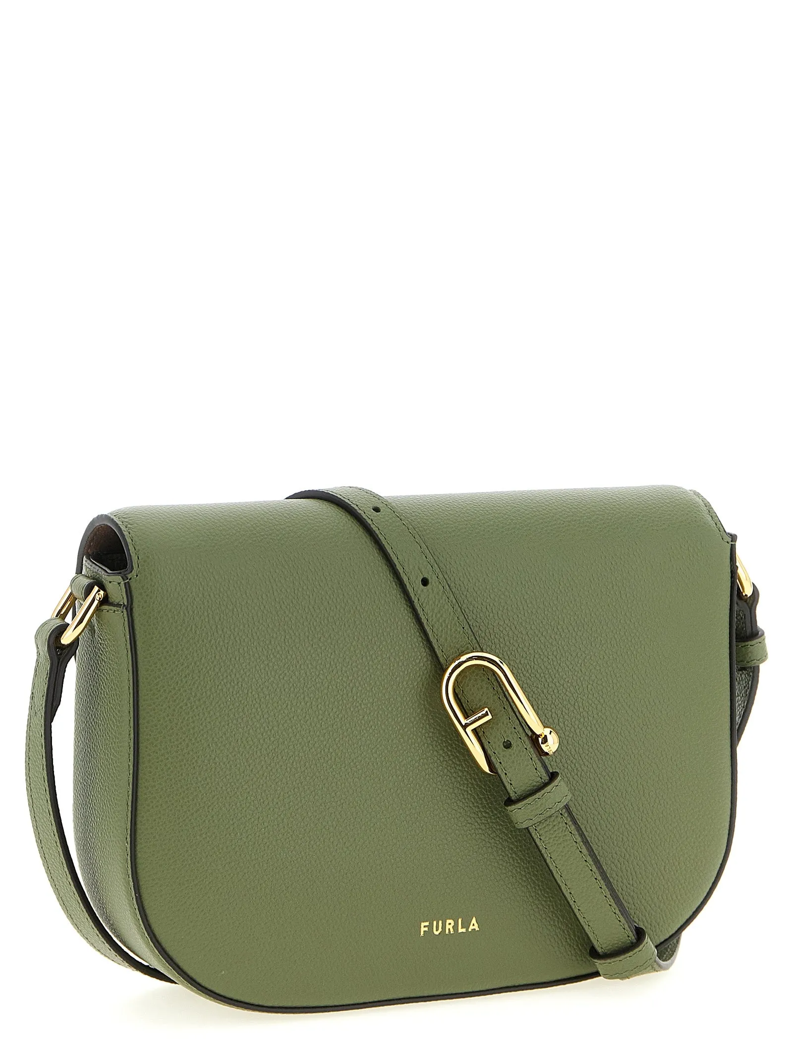 Furla Moonlight Crossbody Bags Green sold by Wanan Luxury product image thumbnail 2