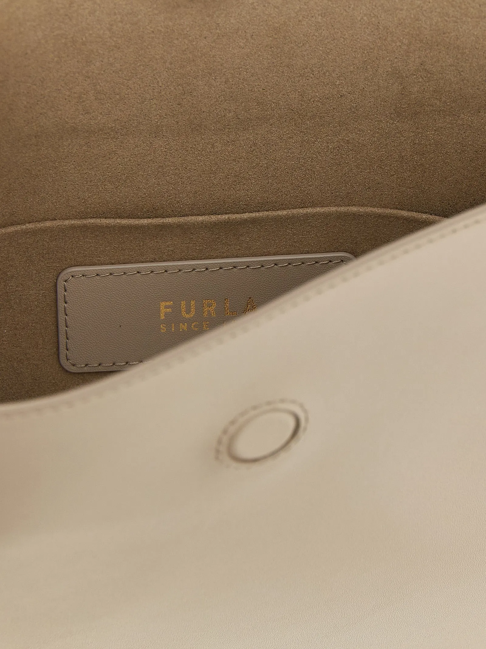 Furla Moonstone Shoulder Bags Beige sold by Wanan Luxury product image thumbnail 4