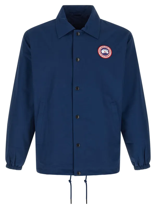 Regency Puffer Jackets Blue made by Canada Goose