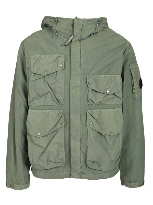 Goggle Jacket Jackets Green sold by Wanan Luxury
