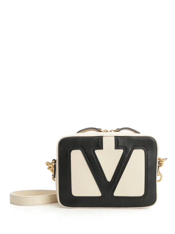 Viva Superstar Crossbody Bags White made by Valentino Garavani