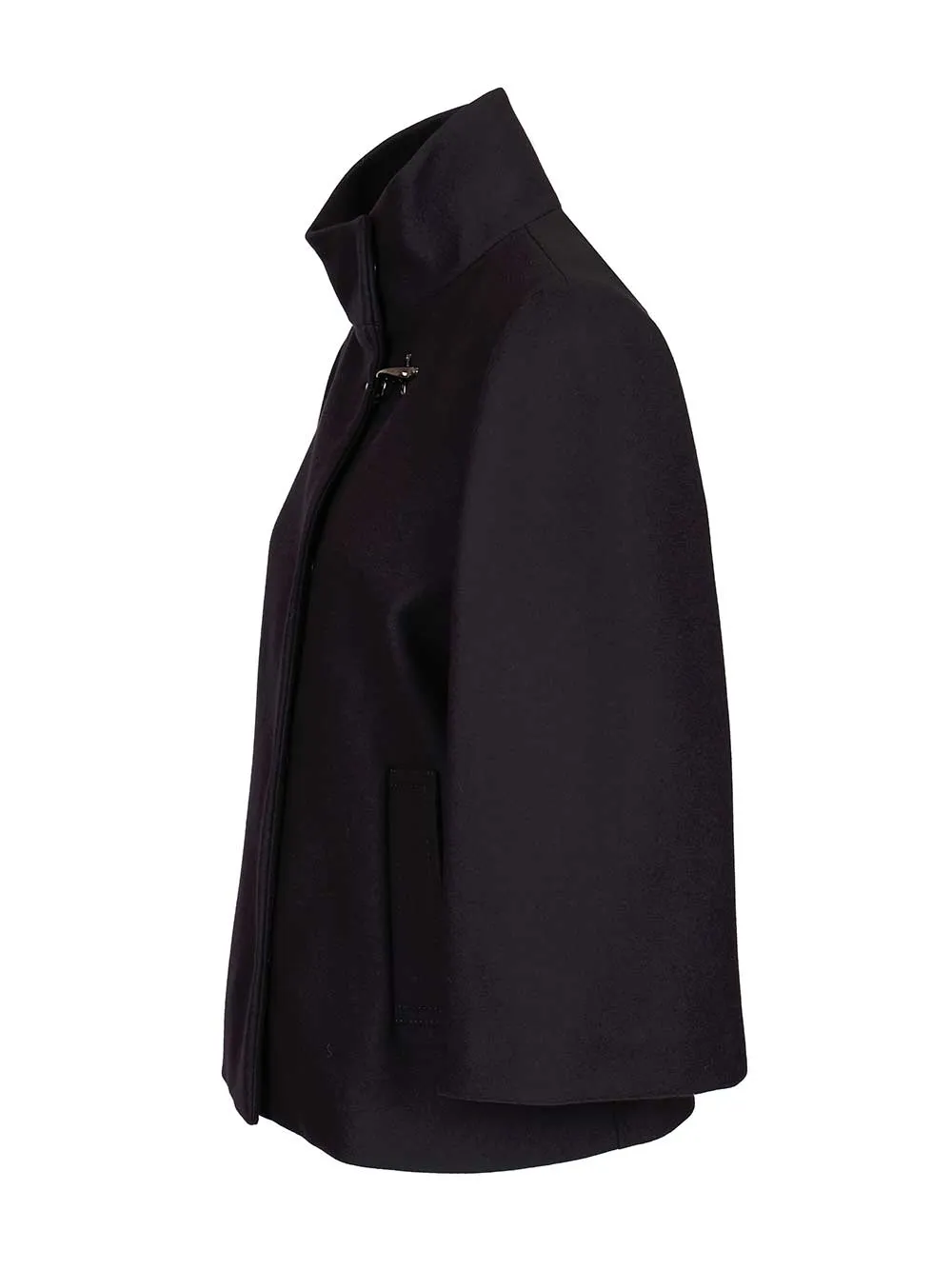 Wool Cape Coats Blue sold by Wanan Luxury product image thumbnail 3