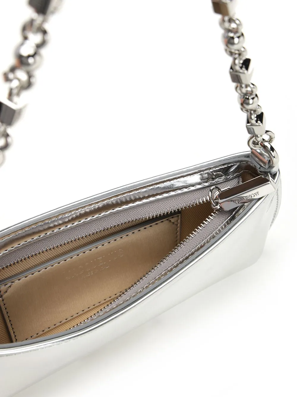 Bisou Chaine Shoulder Bags Silver sold by Wanan Luxury product image thumbnail 4