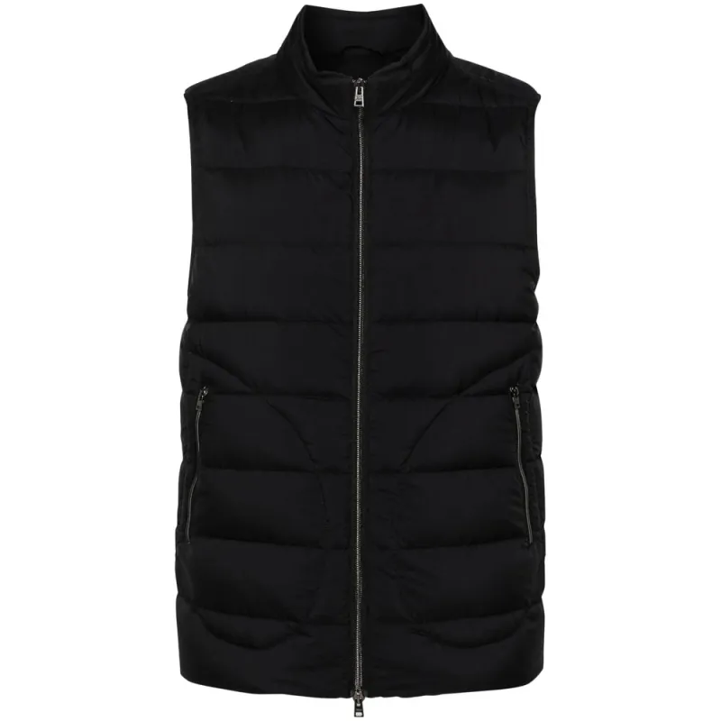Outwear Waistcoats Black sold by Wanan Luxury