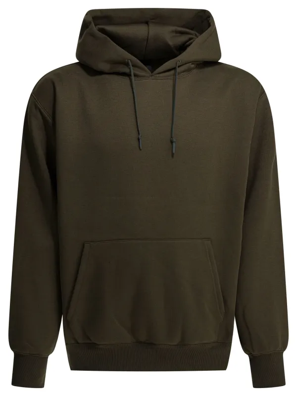 Hooded Sweatshirt With Pocket Sweatshirts Brown sold by Wanan Luxury