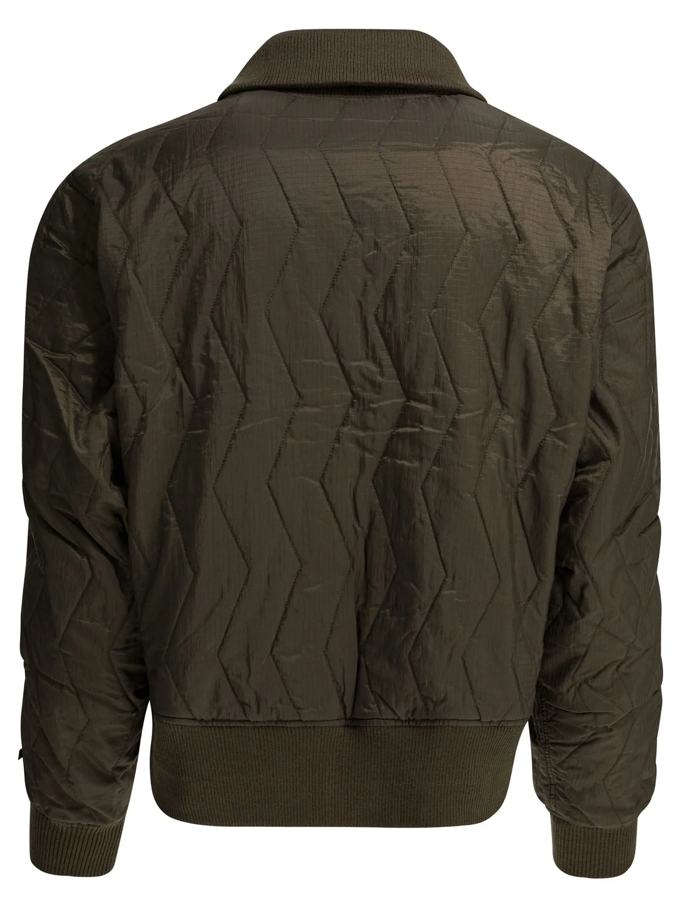 Quilted Nylon Jacket Jackets And Coats Brown sold by Wanan Luxury product image thumbnail 2