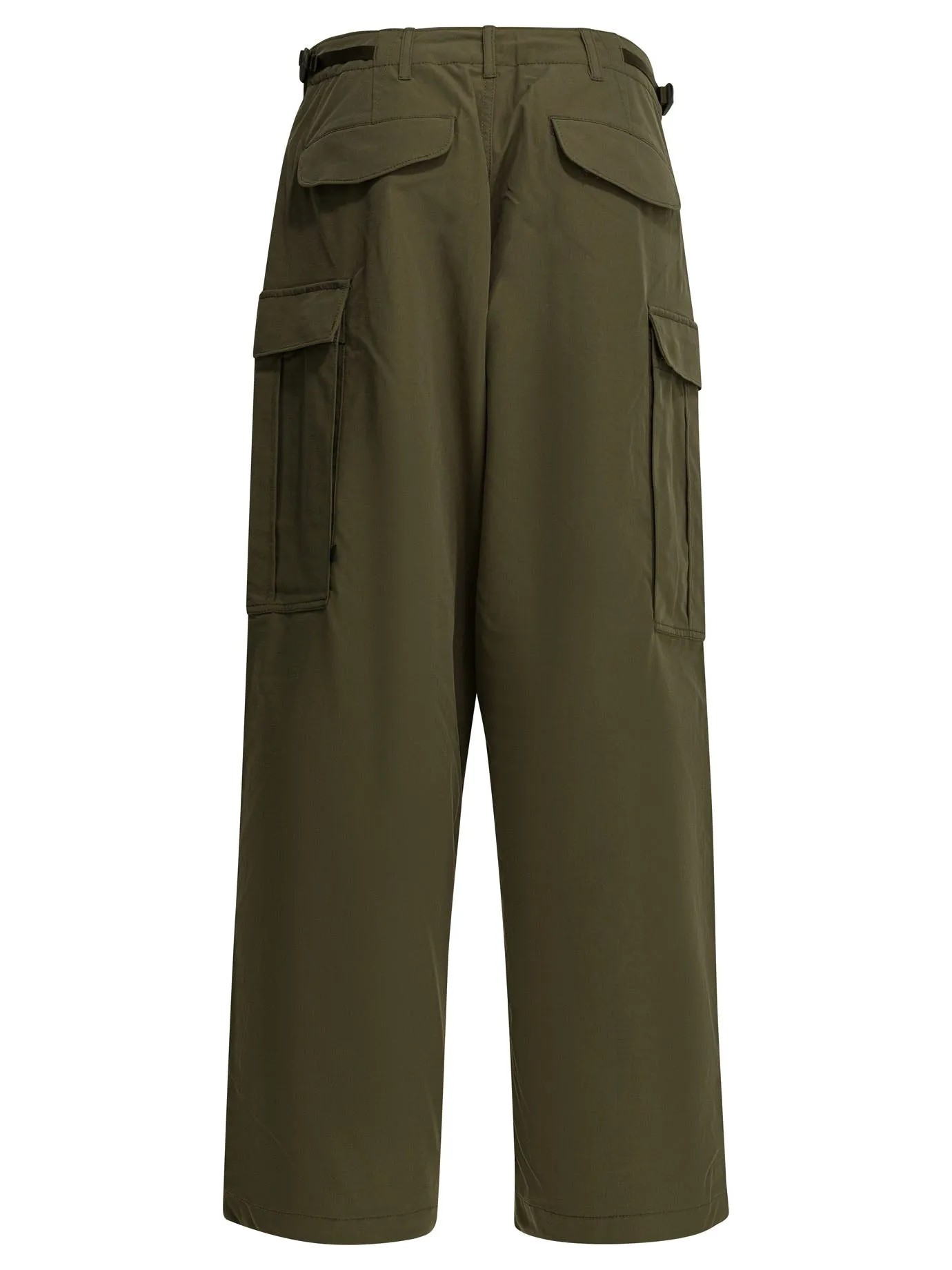 Wide-Leg Cargo Pants Trousers Green sold by Wanan Luxury product image thumbnail 2