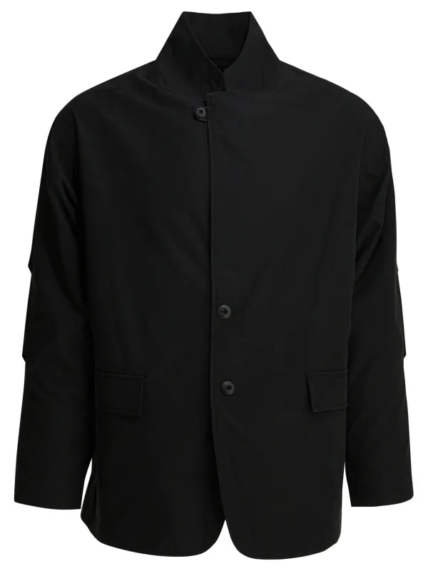 Tech Loose Jackets And Coats Black sold by Wanan Luxury
