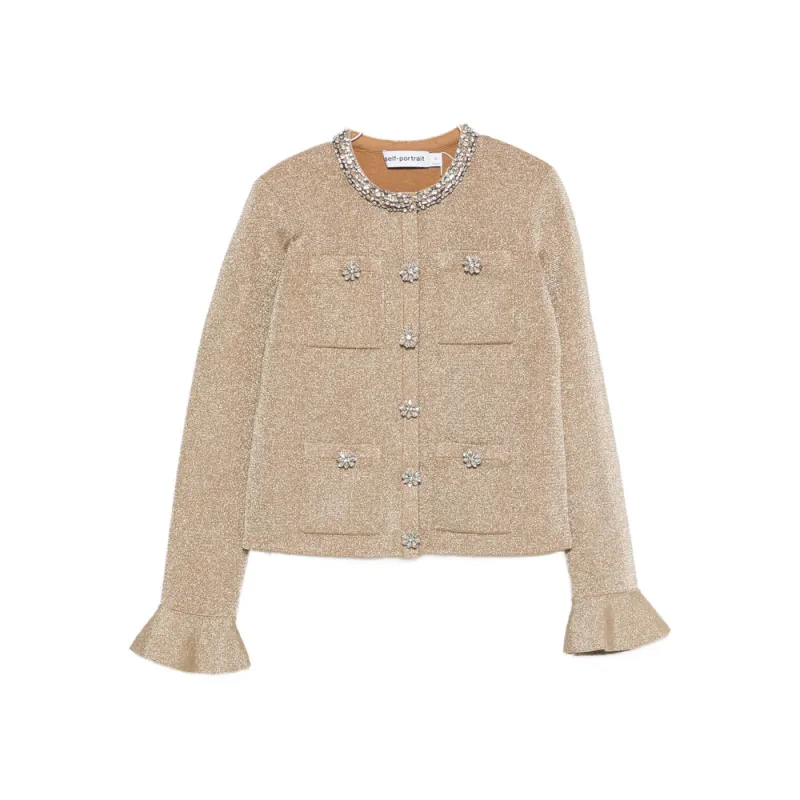 Sweaters Gold made by Self-Portrait