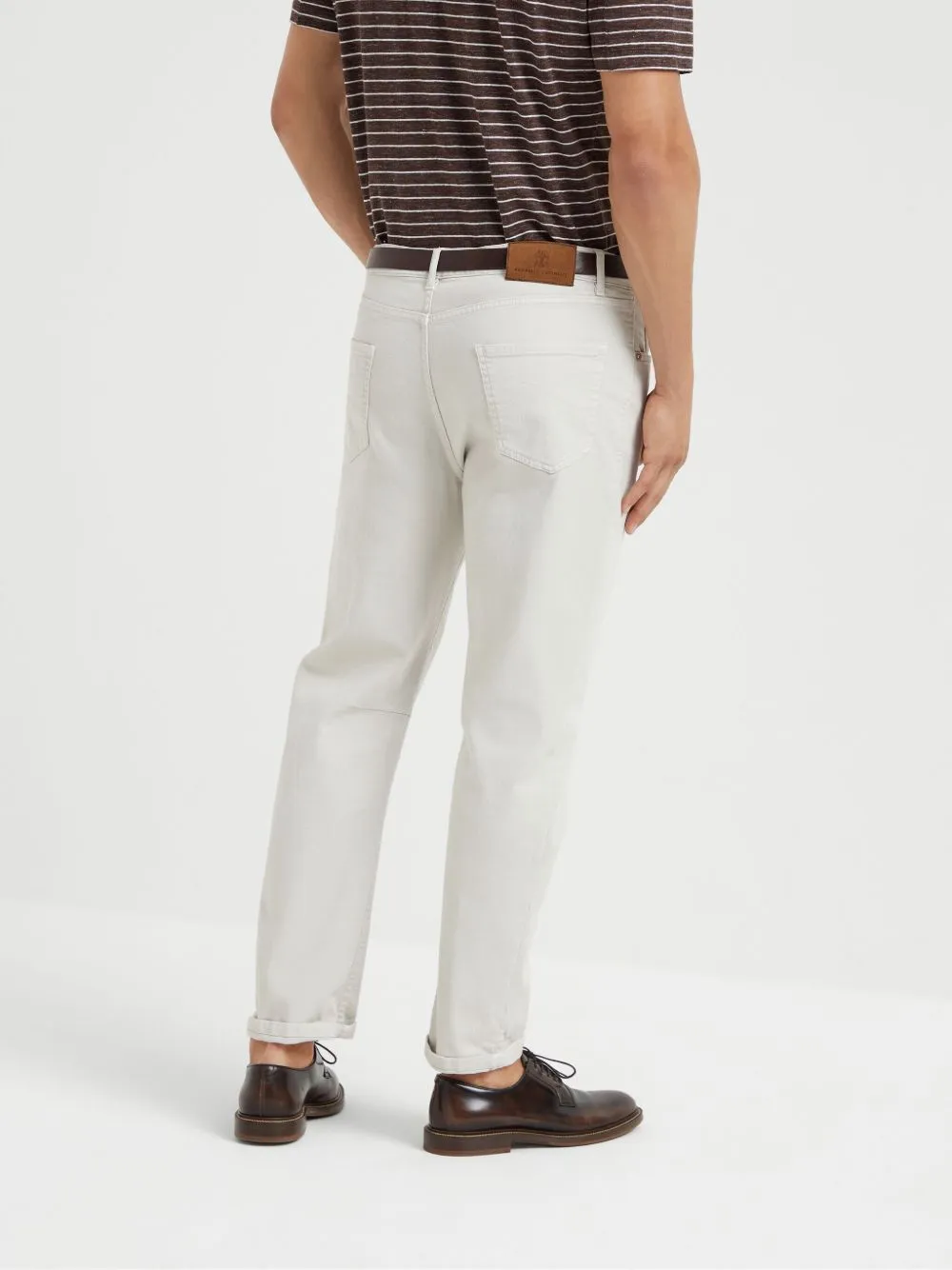 Denim Leisure Fit Trousers sold by Wanan Luxury product image thumbnail 4