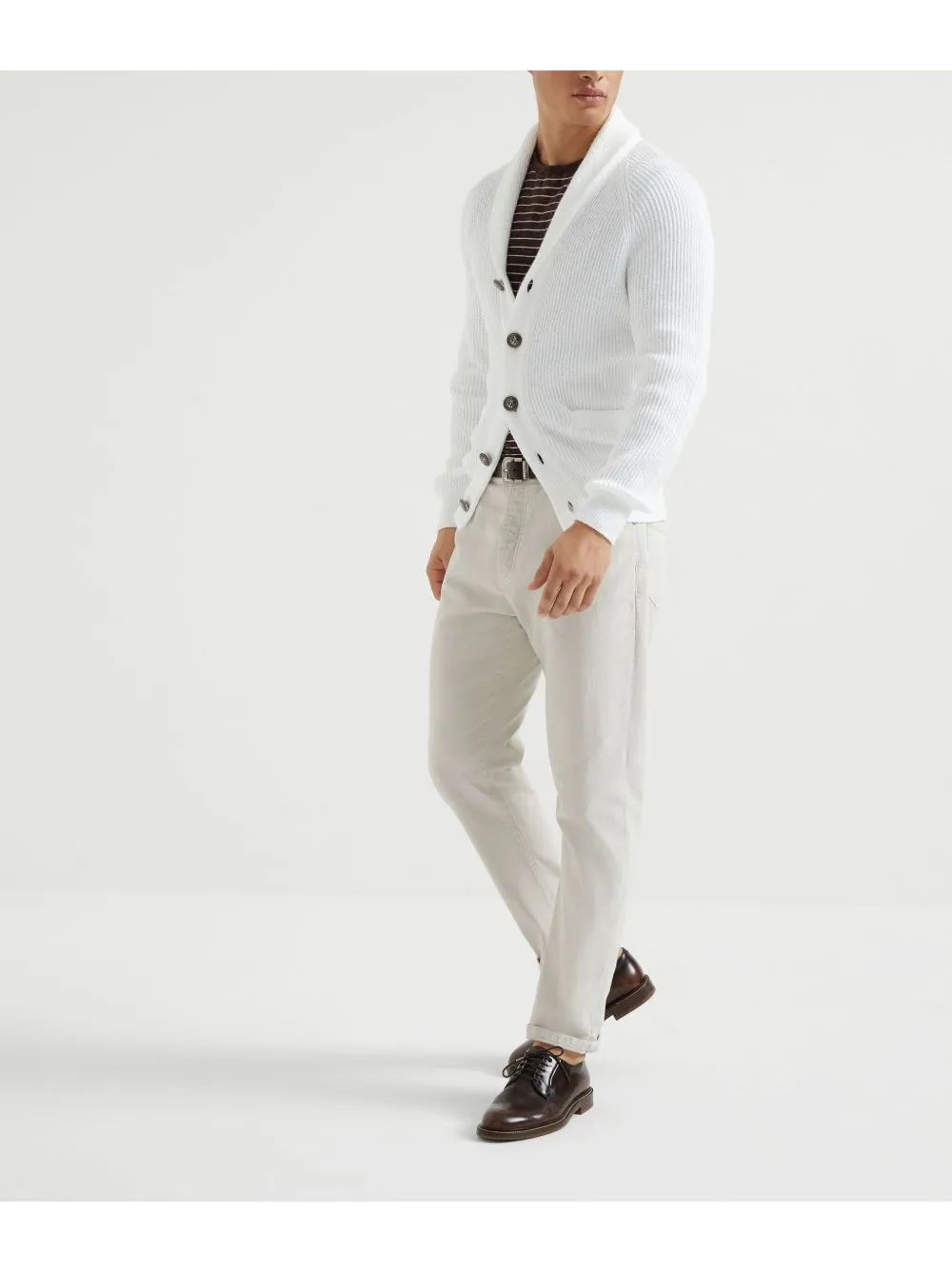 Denim Leisure Fit Trousers sold by Wanan Luxury product image thumbnail 5