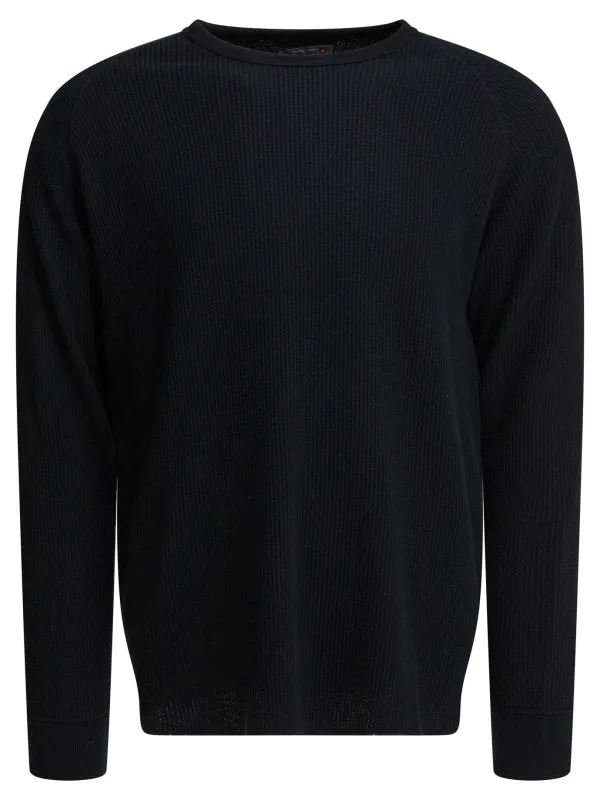 Crew Thermal 30 T-Shirts Black made by BEAMS PLUS