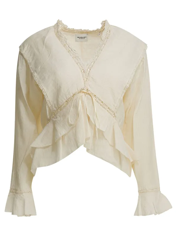 Damienne Shirts Beige sold by Wanan Luxury